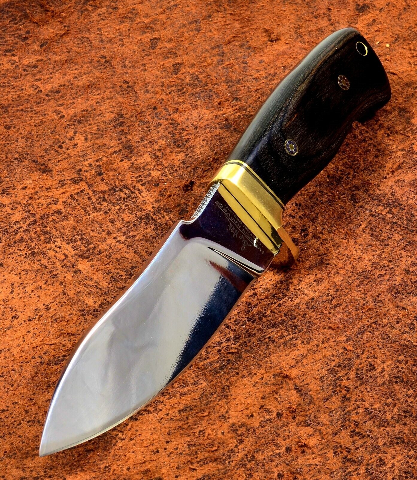 Gil Hibben Chugach Premium New EDC Hunter Knife w/Sheath Full Tang GH5084