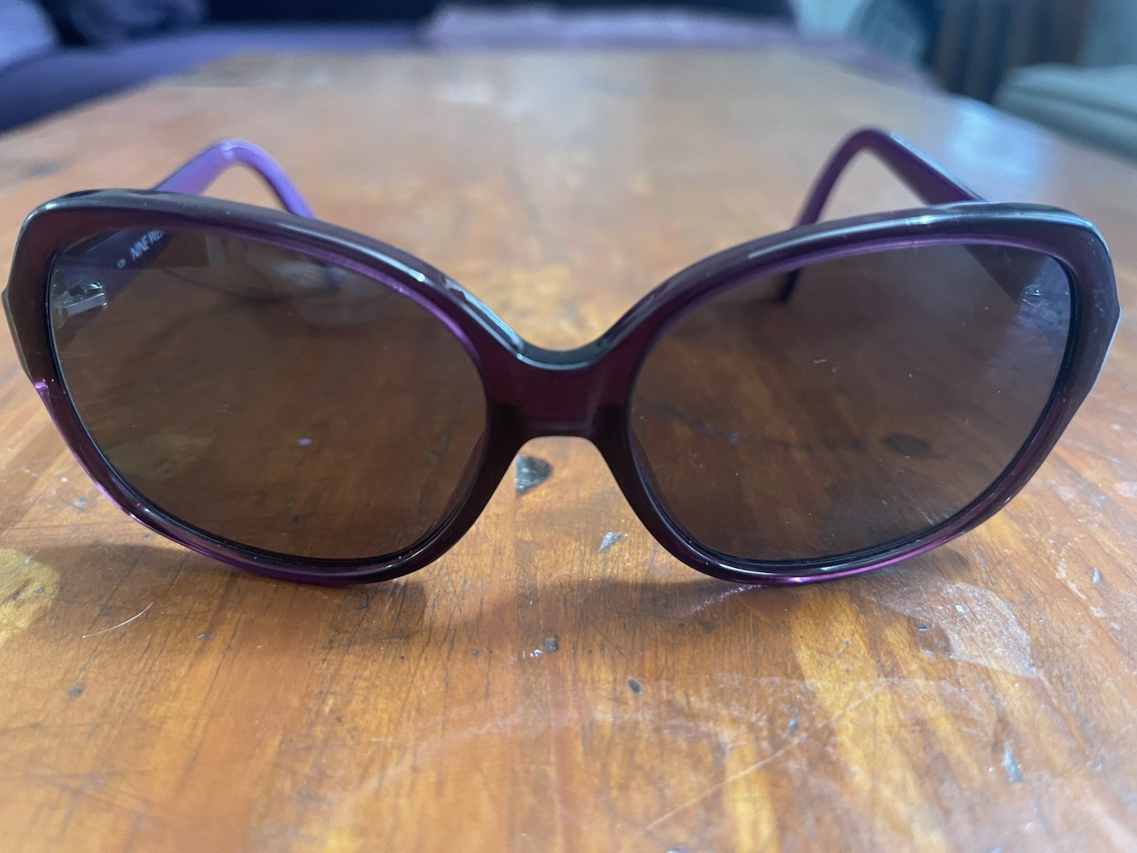 Nine West Sunglass Purple Frames Eyewear With Lenses NWOT Nine West Sunglass Purple Frames Eyewear With Lenses NWOT