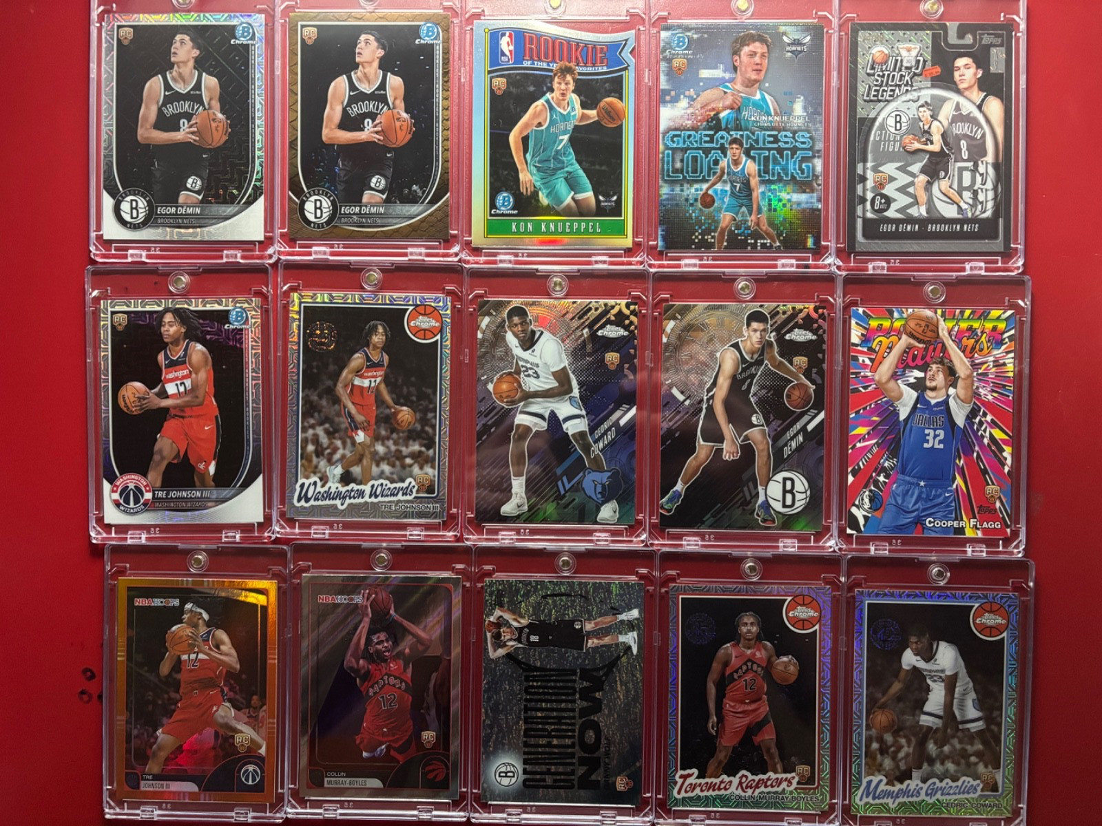 HUGE 2026 Topps 36 Card Lot ALL Rookies/Refractors/Prisms, ALL IN MAGS /99Egor HUGE 2026 Topps 36 Card Lot ALL Rookies/Refractors/Prisms, ALL IN MAGS /99Egor
