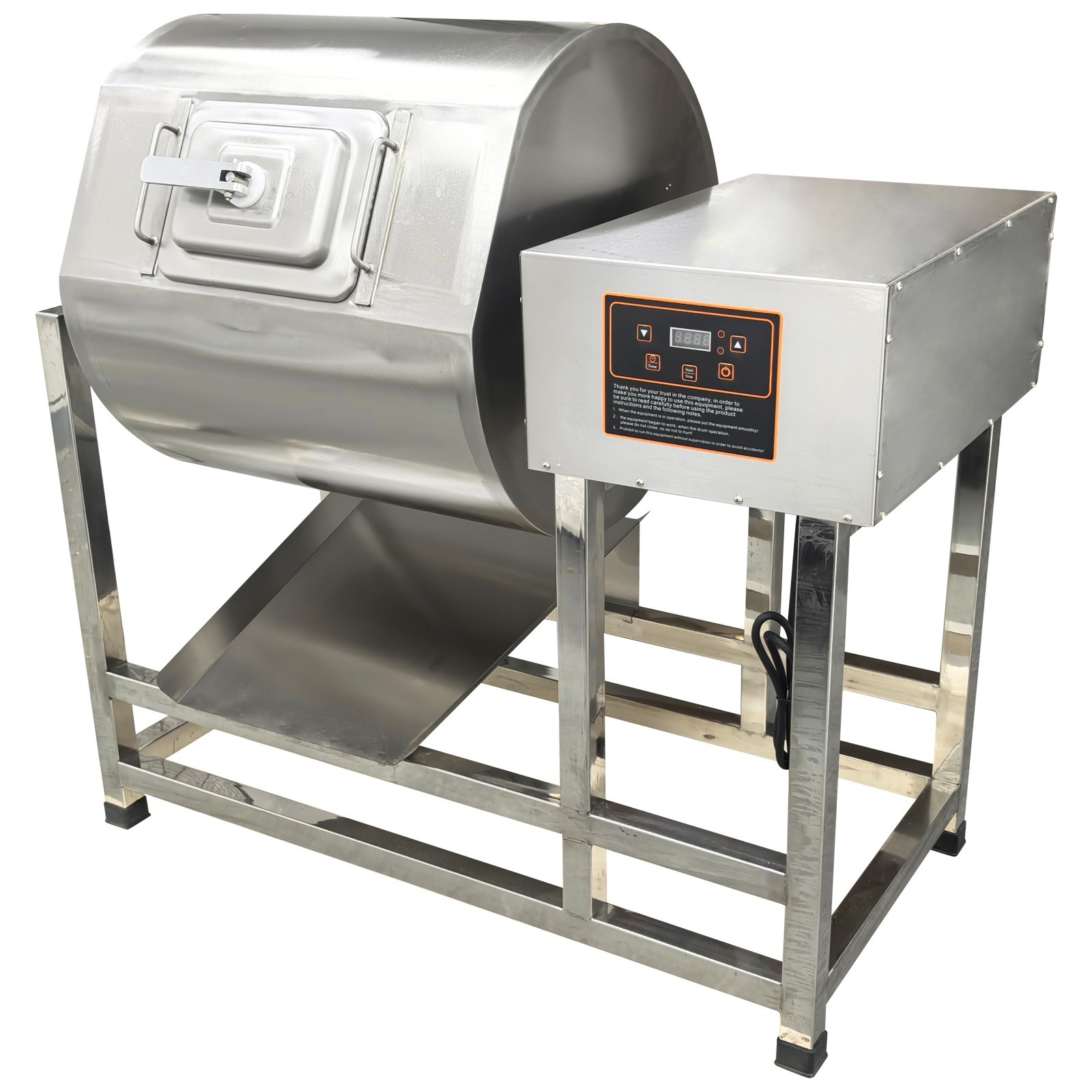 150L/187 lbs Commercial Fully Automatic Meat Tumbler Marinator Computer Control
