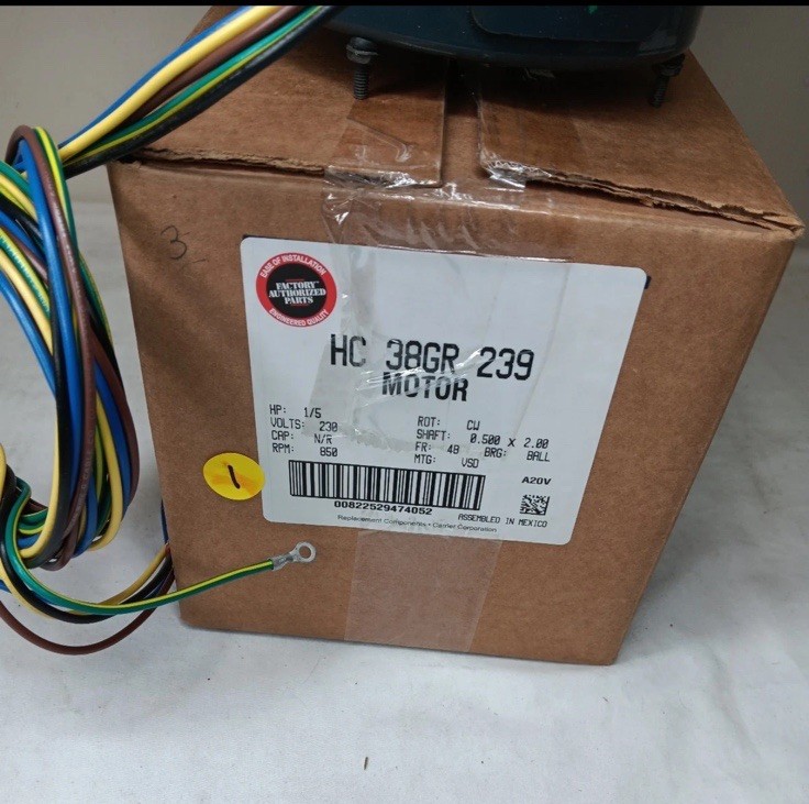 Carrier & Bryant HC38GR239 - OEM Condenser Fan Motor Carrier & Bryant HC38GR239 - OEM Condenser Fan Motor