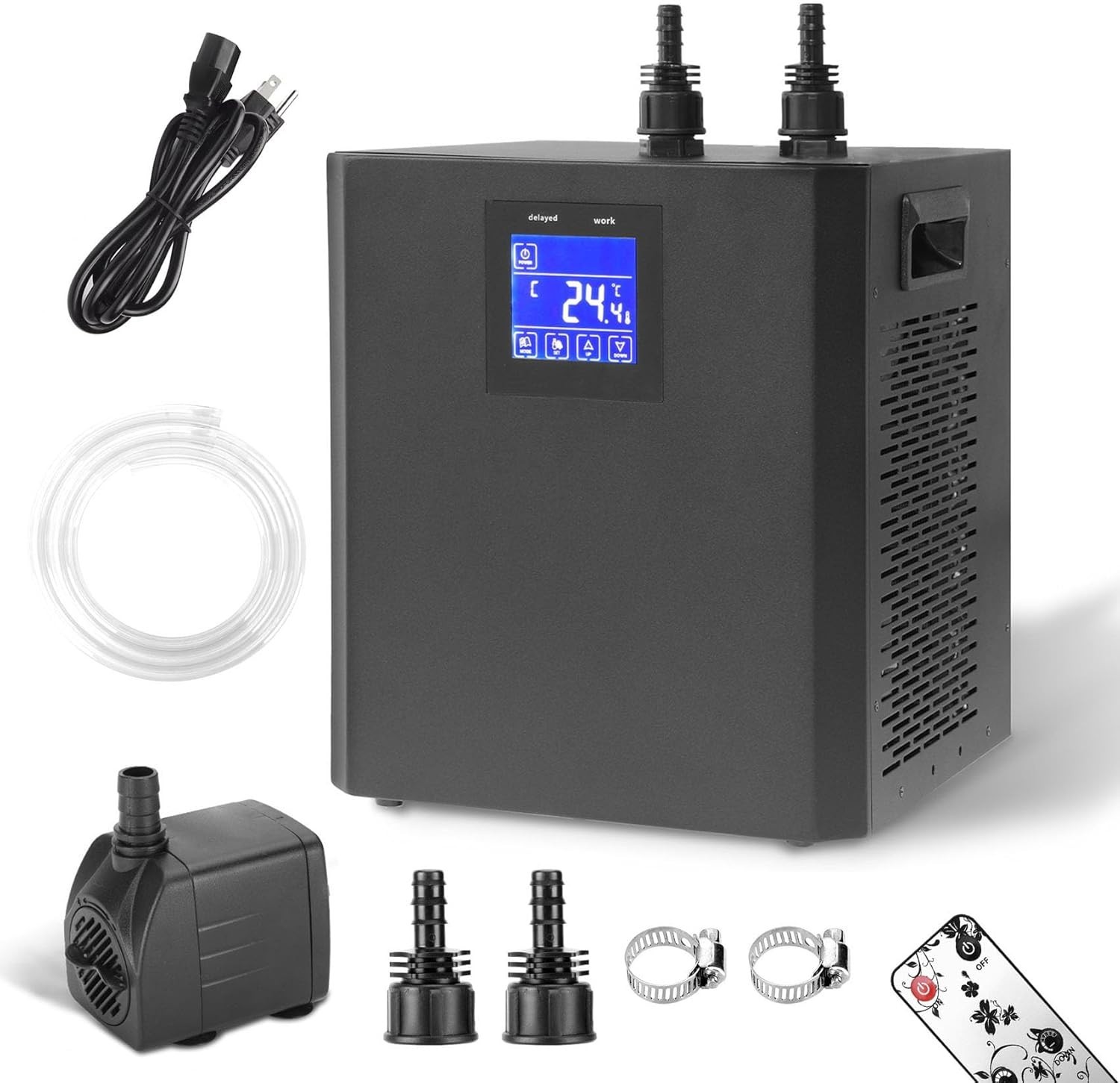 Aquarium Chiller 79GAL Water Chiller for Aquarium 1/3 HP Fish Tank Water Chiller Aquarium Chiller 79GAL Water Chiller for Aquarium 1/3 HP Fish Tank Water Chiller