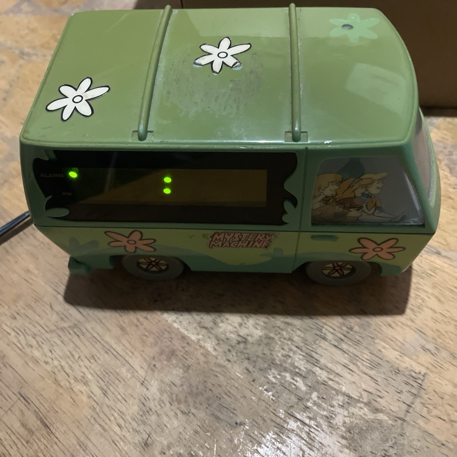 Beautiful Vintage 1999 Scooby-Doo Mystery Machine Digital Alarm Clock Beautiful Vintage 1999 Scooby-Doo Mystery Machine Digital Alarm Clock
