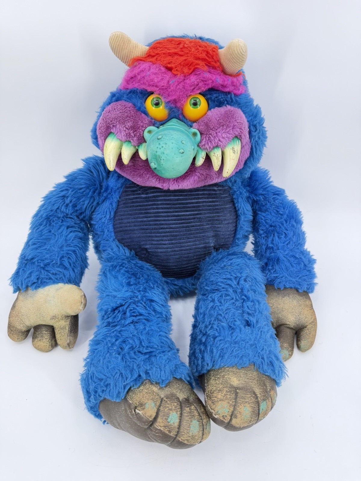Vintage 1980s My Pet Monster Amtoy Plush Blue Vintage 1980s My Pet Monster Amtoy Plush Blue