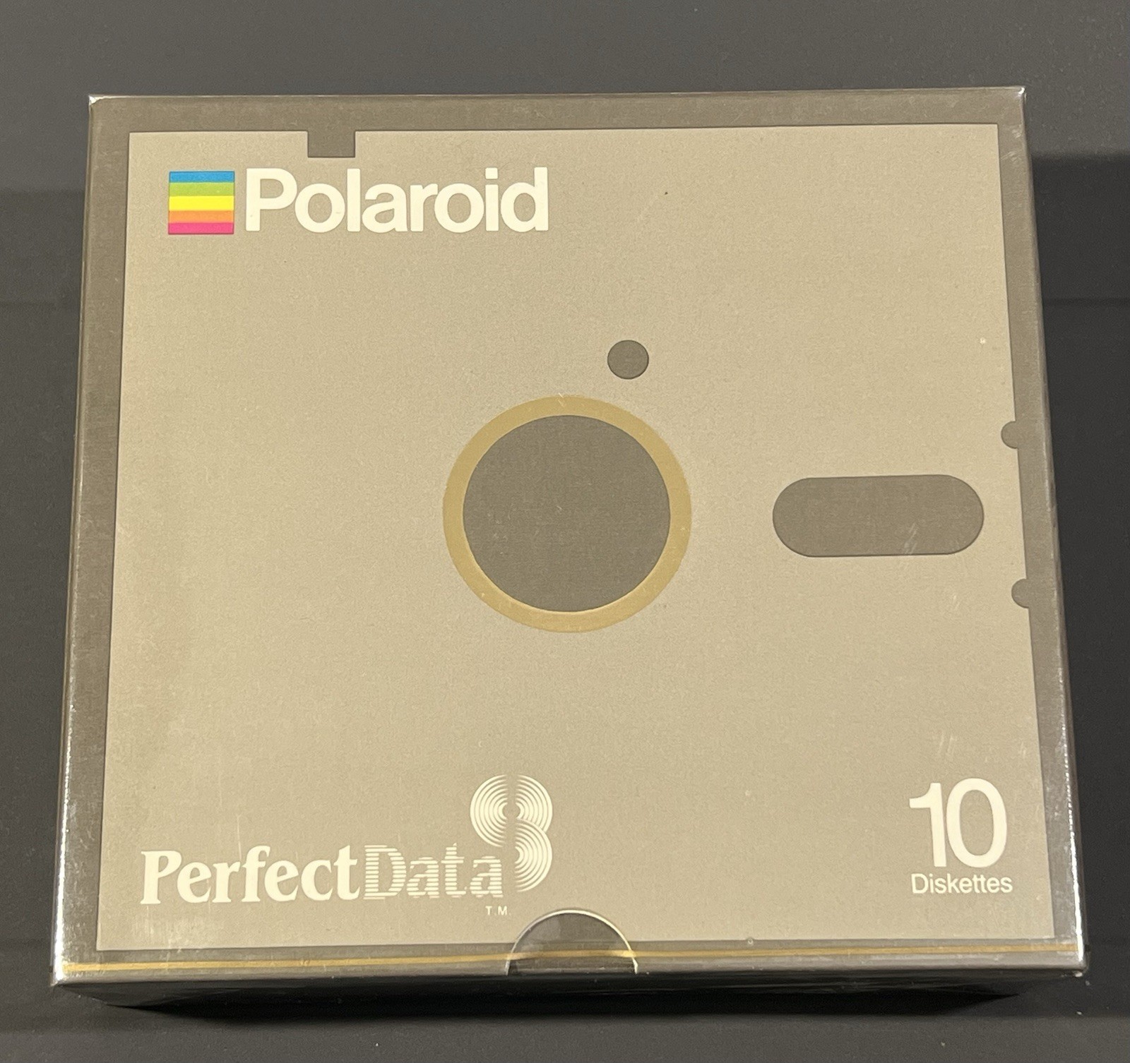 Vintage Floppy Disk Polaroid Perfect Data 10 Pack 5 1/4\ Vintage Floppy Disk Polaroid Perfect Data 10 Pack 5 1/4\