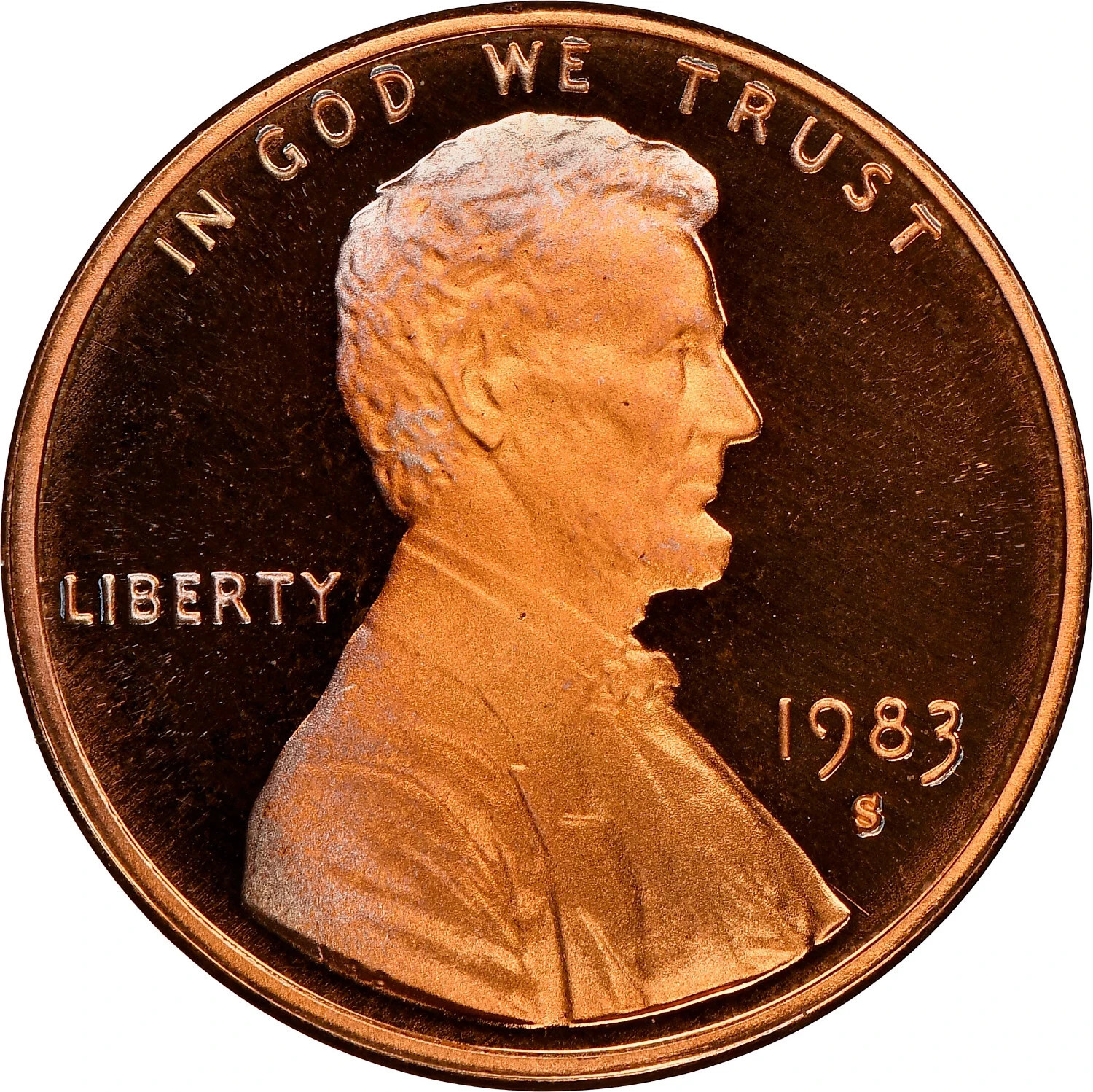 1983-S Lincoln Cent Proof DCAM