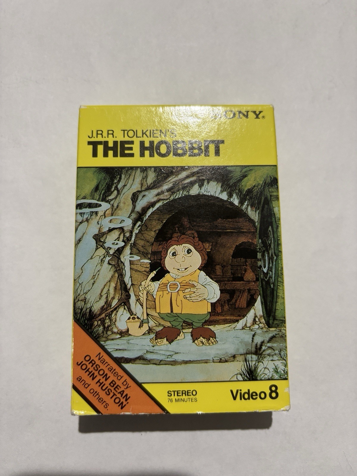 VTG Sony Video 8 Movie J.R.R. TOlkin”s The Hobbit 1985 VTG Sony Video 8 Movie J.R.R. TOlkin”s The Hobbit 1985