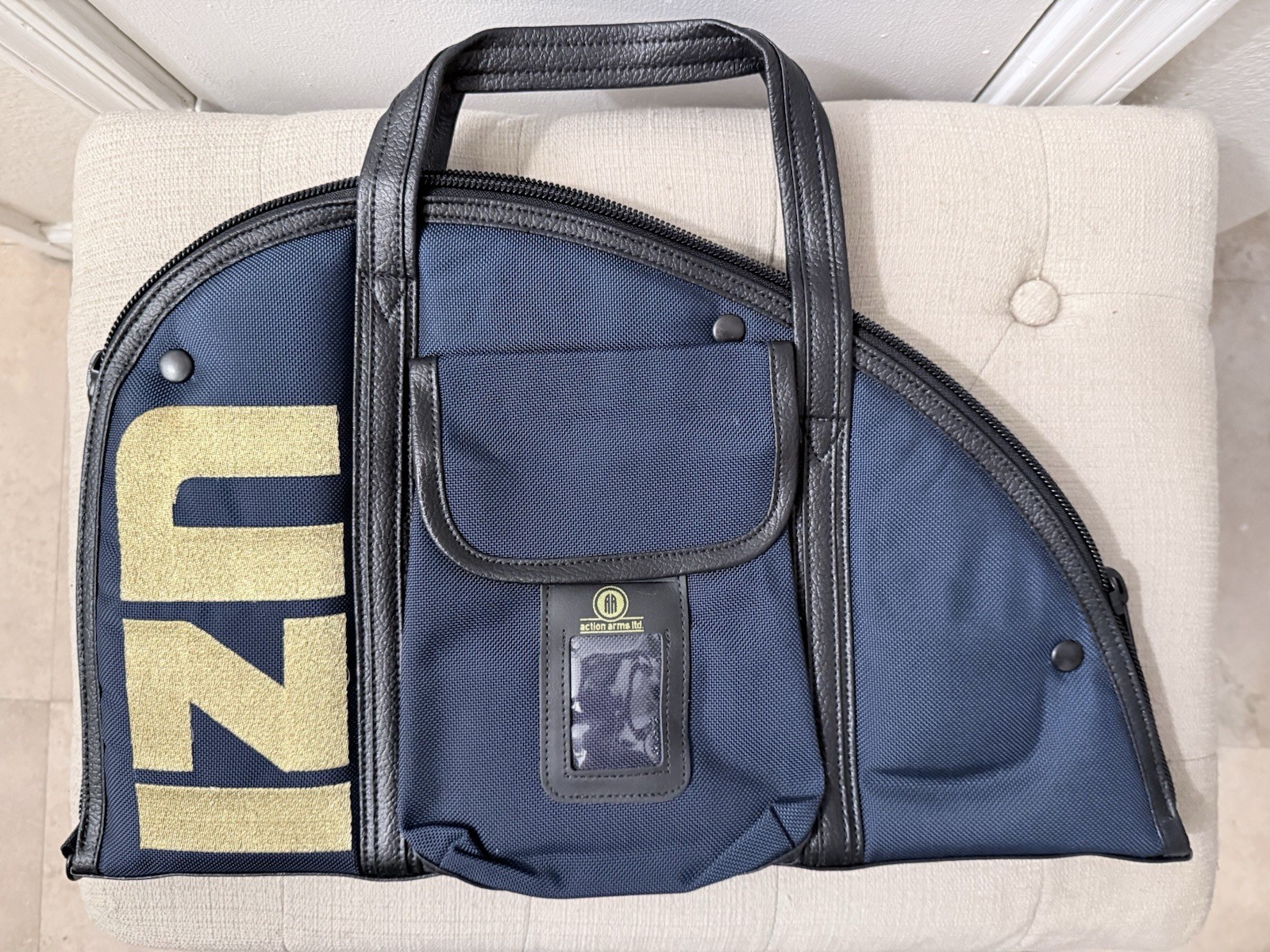 Vintage 1980s Action Arms Soft Case - Rare Embroidered Logo Old New Stock Vintage 1980s Action Arms Soft Case - Rare Embroidered Logo Old New Stock