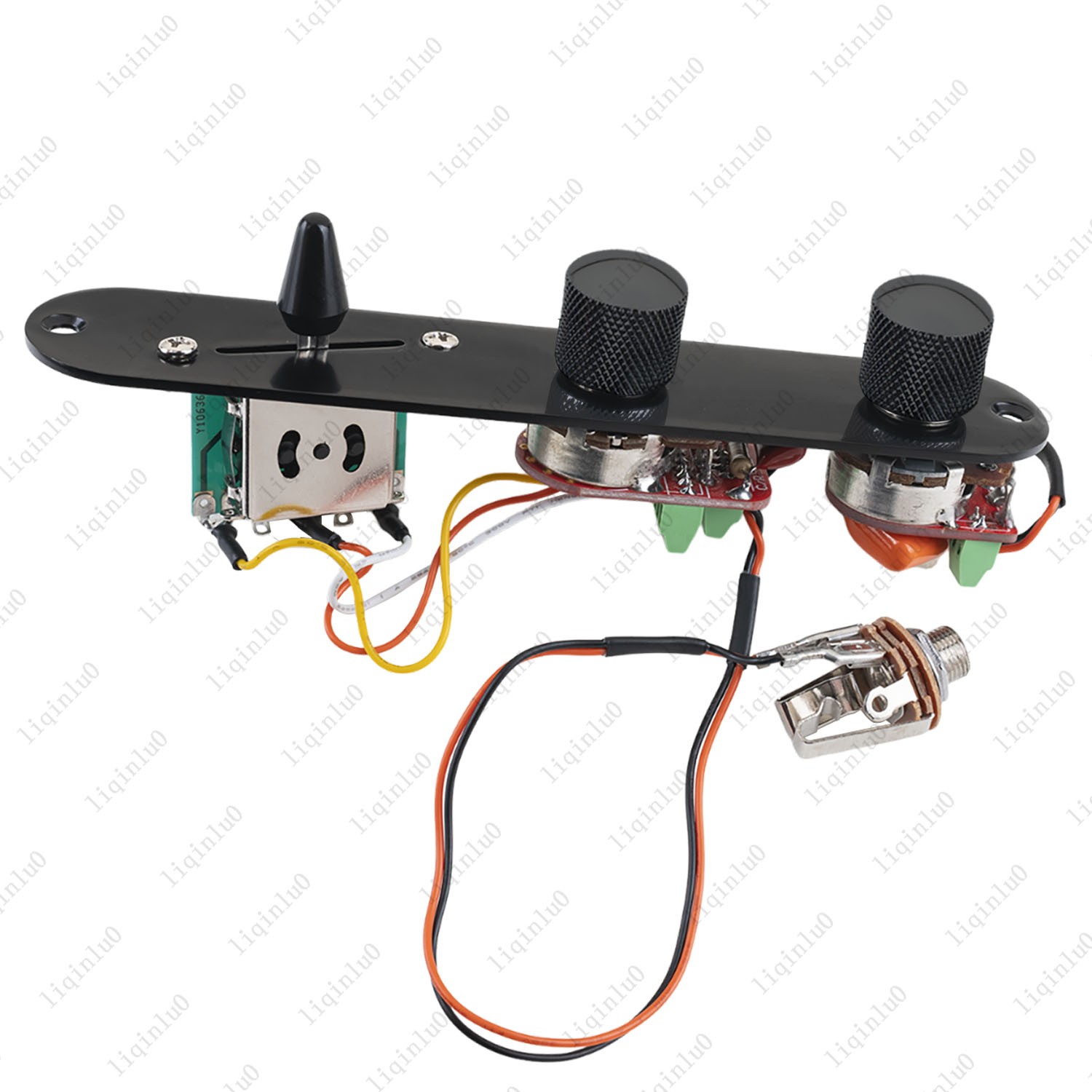 Solderless Wiring Harness Prewired Loaded Control Plate 3 Way Switch for TL Tele