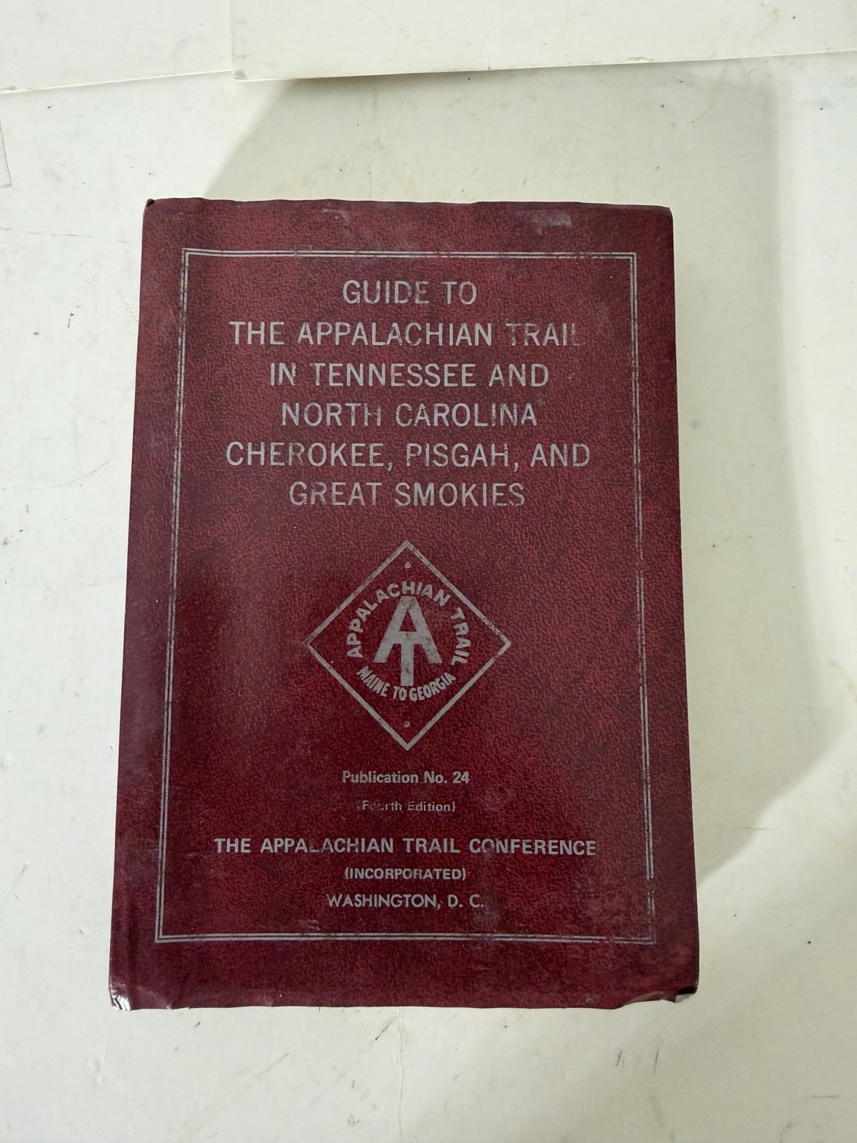 1973 Appalachian Trail Guide Tennessee North Carolina Cherokee Pisgah Great Smok