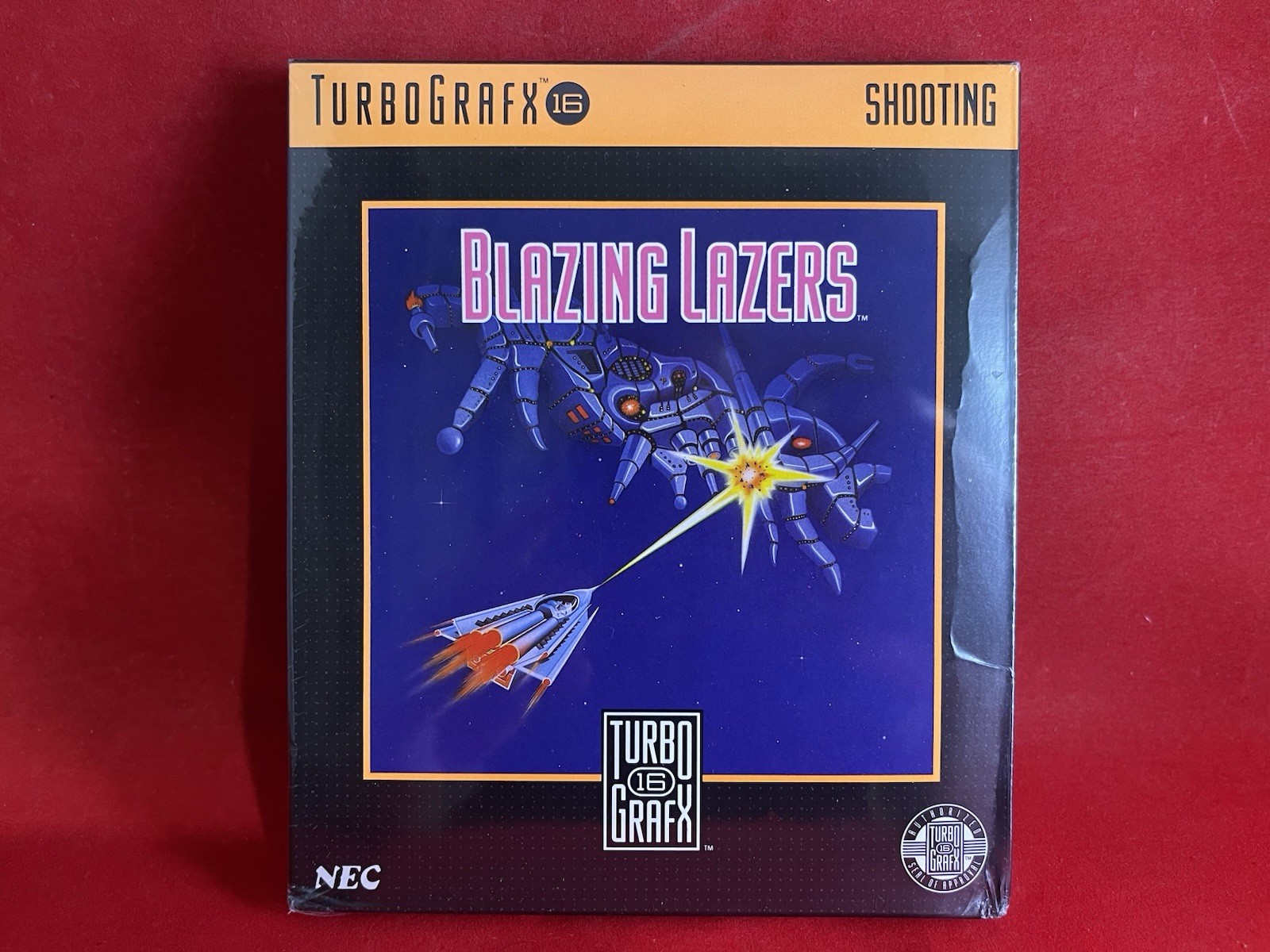 Blazing Lazers (TurboGrafx-16, 1989) Brand New Factory Sealed😱🔥