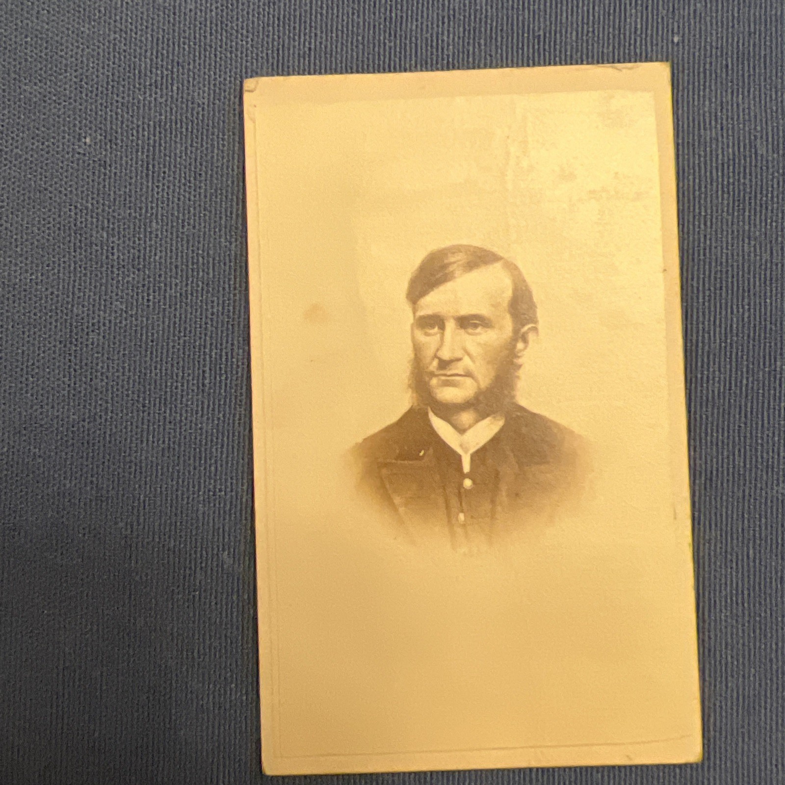 ANTIQUE CDV CIRCA 1860s HUGH KILPATRICK CIVIL WAR MAJOR-GENERAL ALBUM PRINT