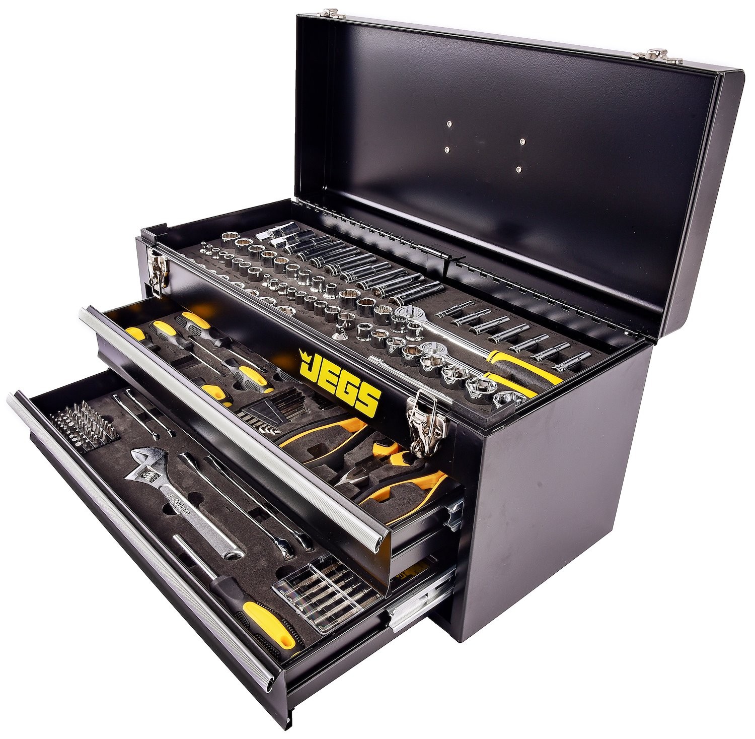 JEGS Mechanic's Tool Box Set [170-Piece]
