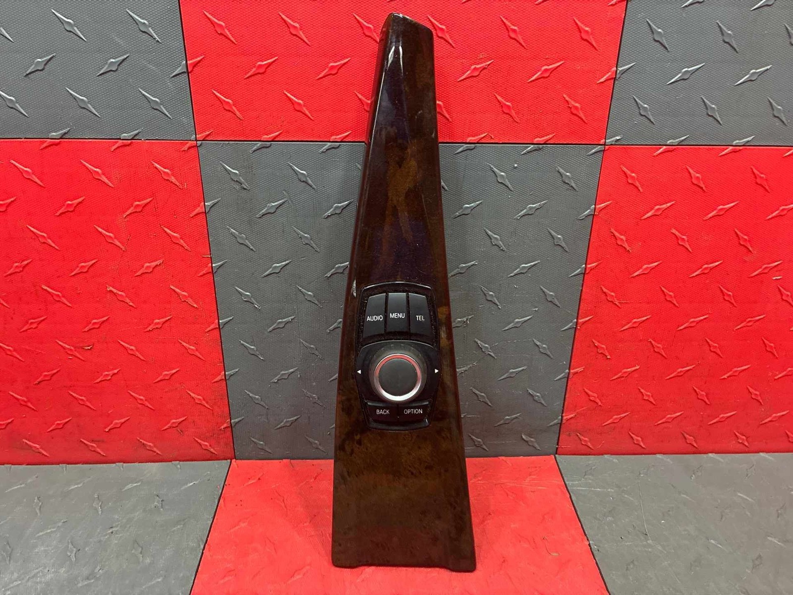 2012-2018 Bmw 328 Ctr Console Trim Bezel Woodgrain Panel w/Audio Ctrl Tested Blk 2012-2018 Bmw 328 Ctr Console Trim Bezel Woodgrain Panel w/Audio Ctrl Tested Blk