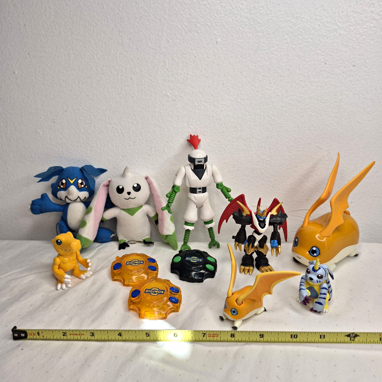 Vintage 1999 - 2002 Bandai Digimon 11pc Mixed Lot Wind-Up Figures & Accessories Vintage 1999 - 2002 Bandai Digimon 11pc Mixed Lot Wind-Up Figures & Accessories