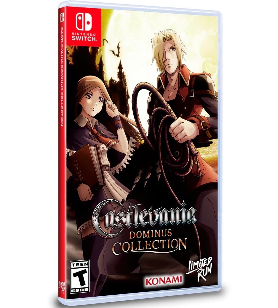 Castlevania Dominus Collection LRG #251 Portrait Cover Art – Nintendo Switch Castlevania Dominus Collection LRG #251 Portrait Cover Art – Nintendo Switch