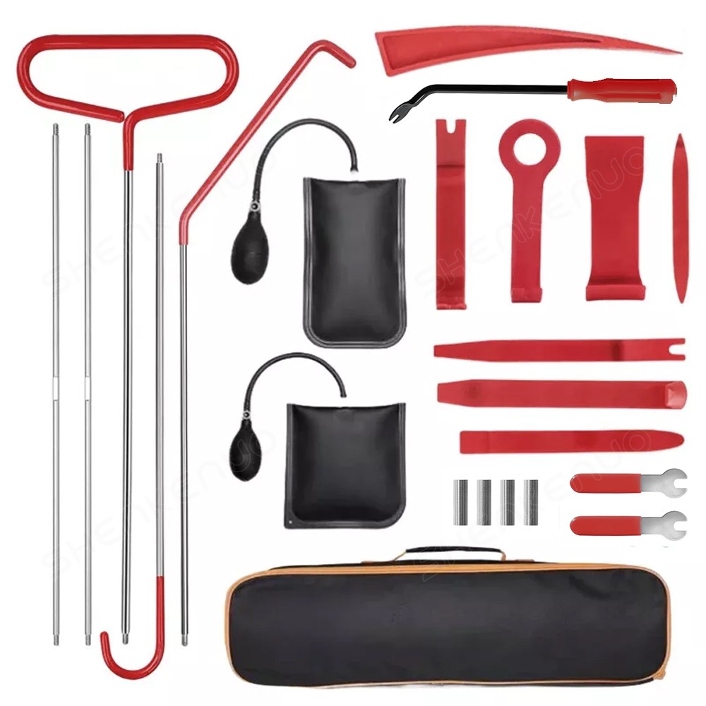 24Pcs Car Window Door Emergency  Tool Set