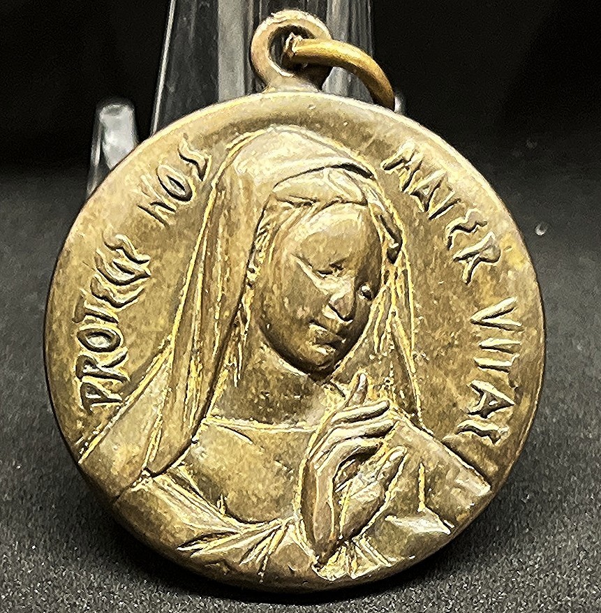 by E. Manfrini - Italy 1930´ old Virgin Mary \