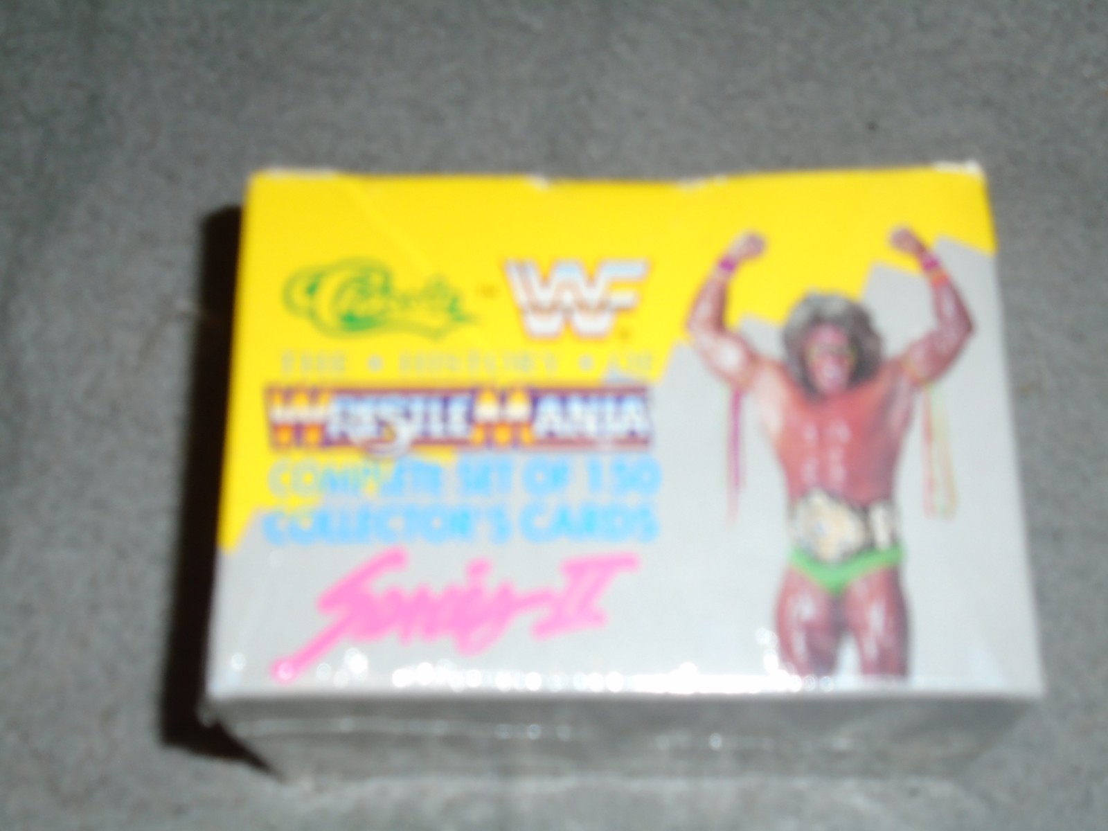 WWF Classic WrestleMania Complete 150 Card Set in Box 1990 SEALED WWF Classic WrestleMania Complete 150 Card Set in Box 1990 SEALED