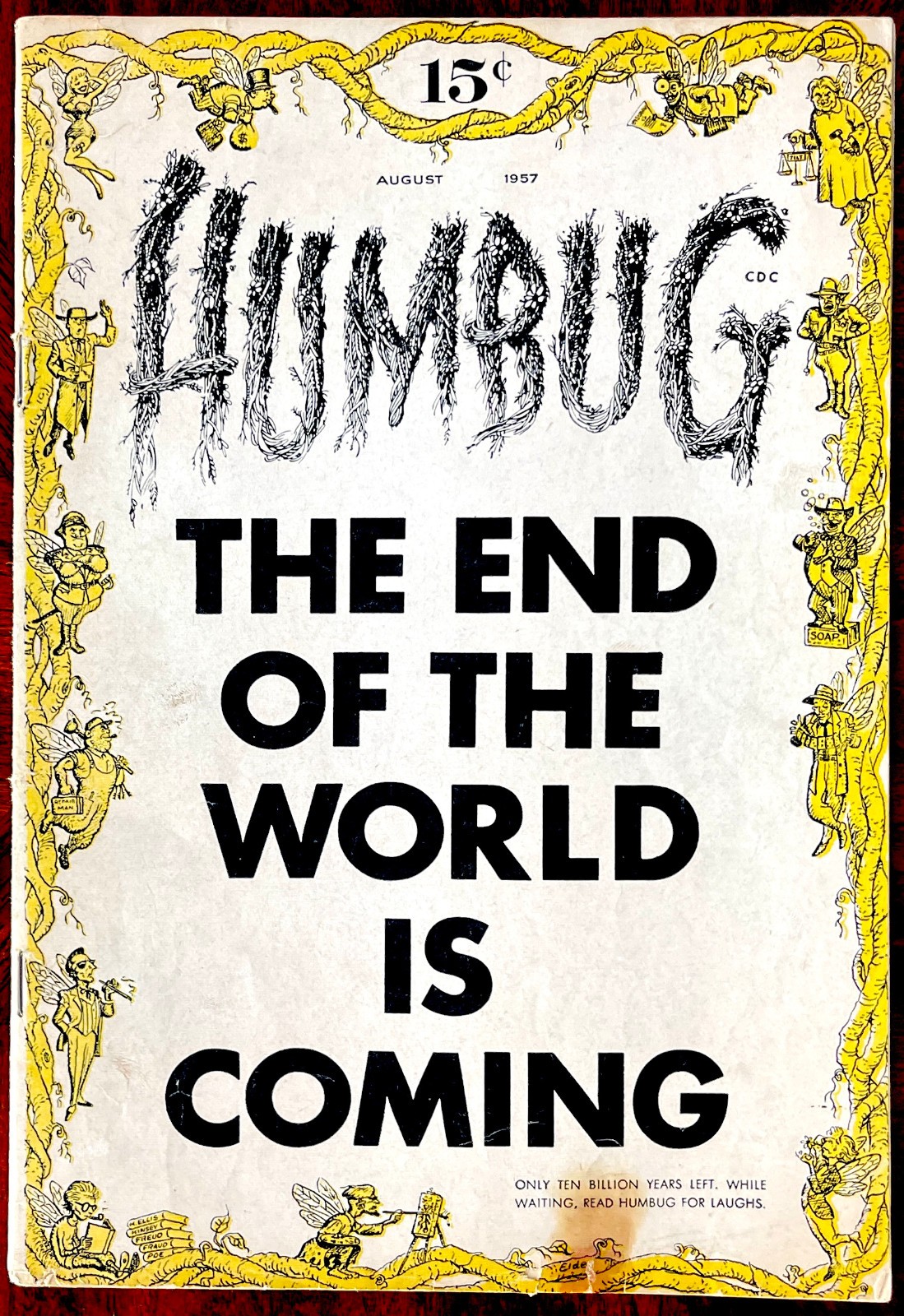 Humbug # 1 - Fine (6.0) Premiere Issue of Harvey Kurtzman Comic 1957 Humbug # 1 - Fine (6.0) Premiere Issue of Harvey Kurtzman Comic 1957