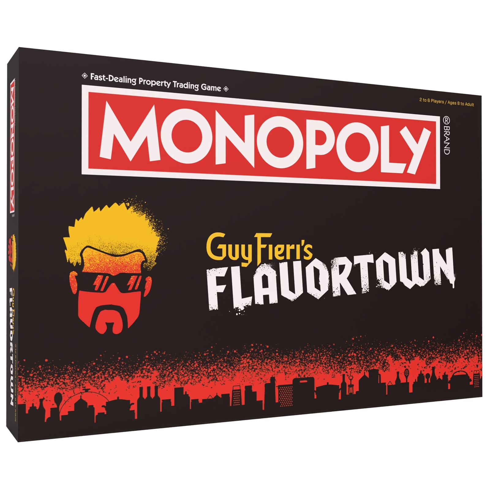 Monopoly: Guy Fieri\'s Flavortown Board Game, Featuring \'68 Chevy Camaro New