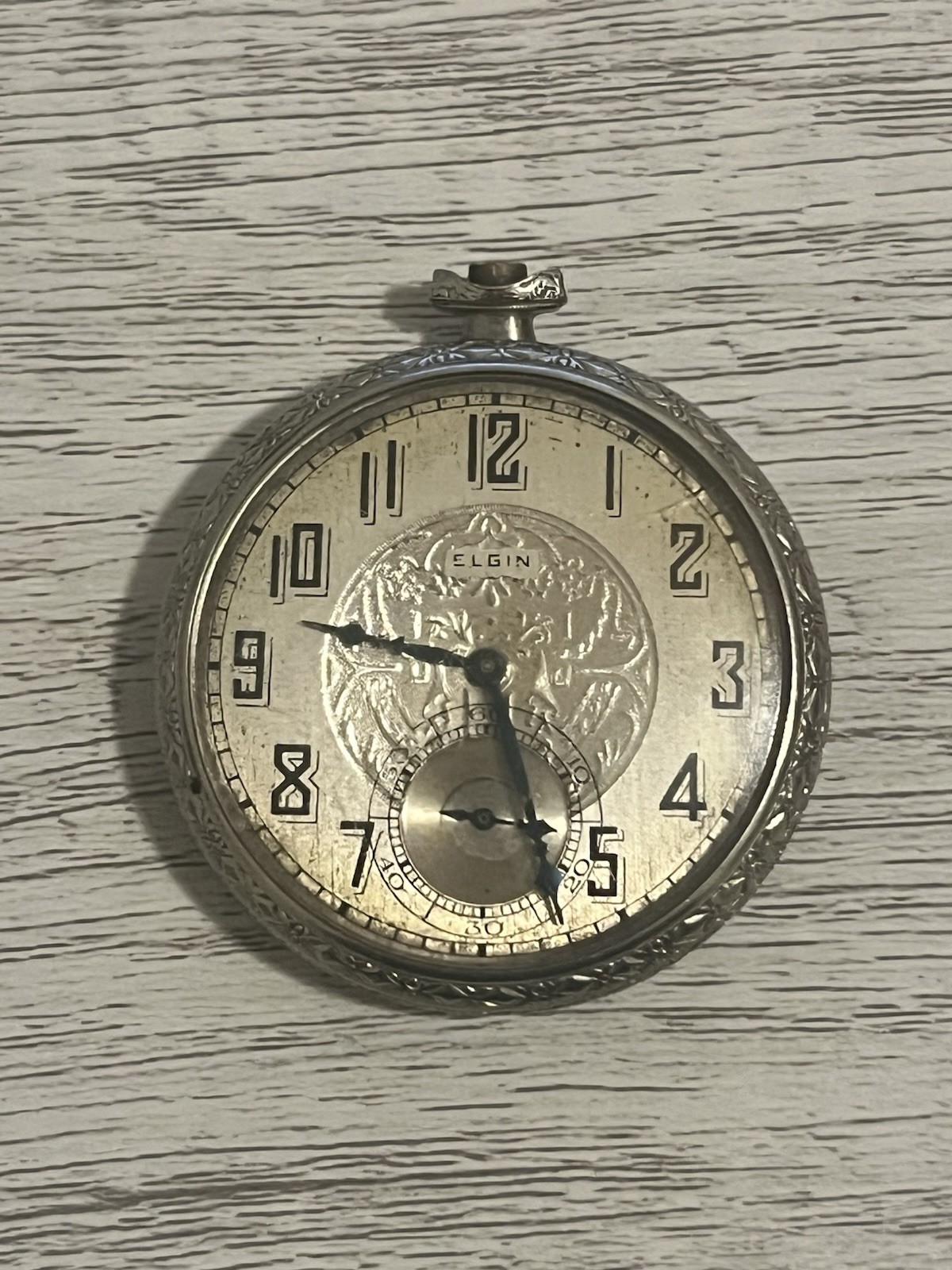 Vintage 1888 Elgin Pocket Watch 15 Jewels