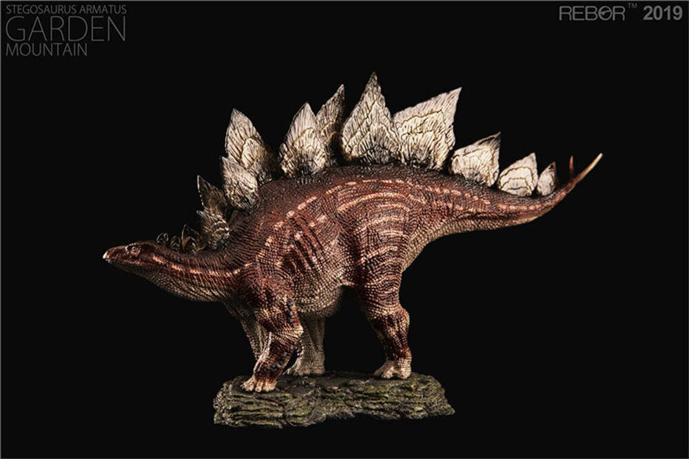 REBOR 1：35  Stegosaurus Dinosaur Figure Garden Mountain Ver. Animal Model Stock