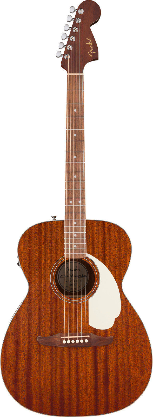 Fender California Standard Monterey E Electric-Acoustic Guitar Natural Sapele