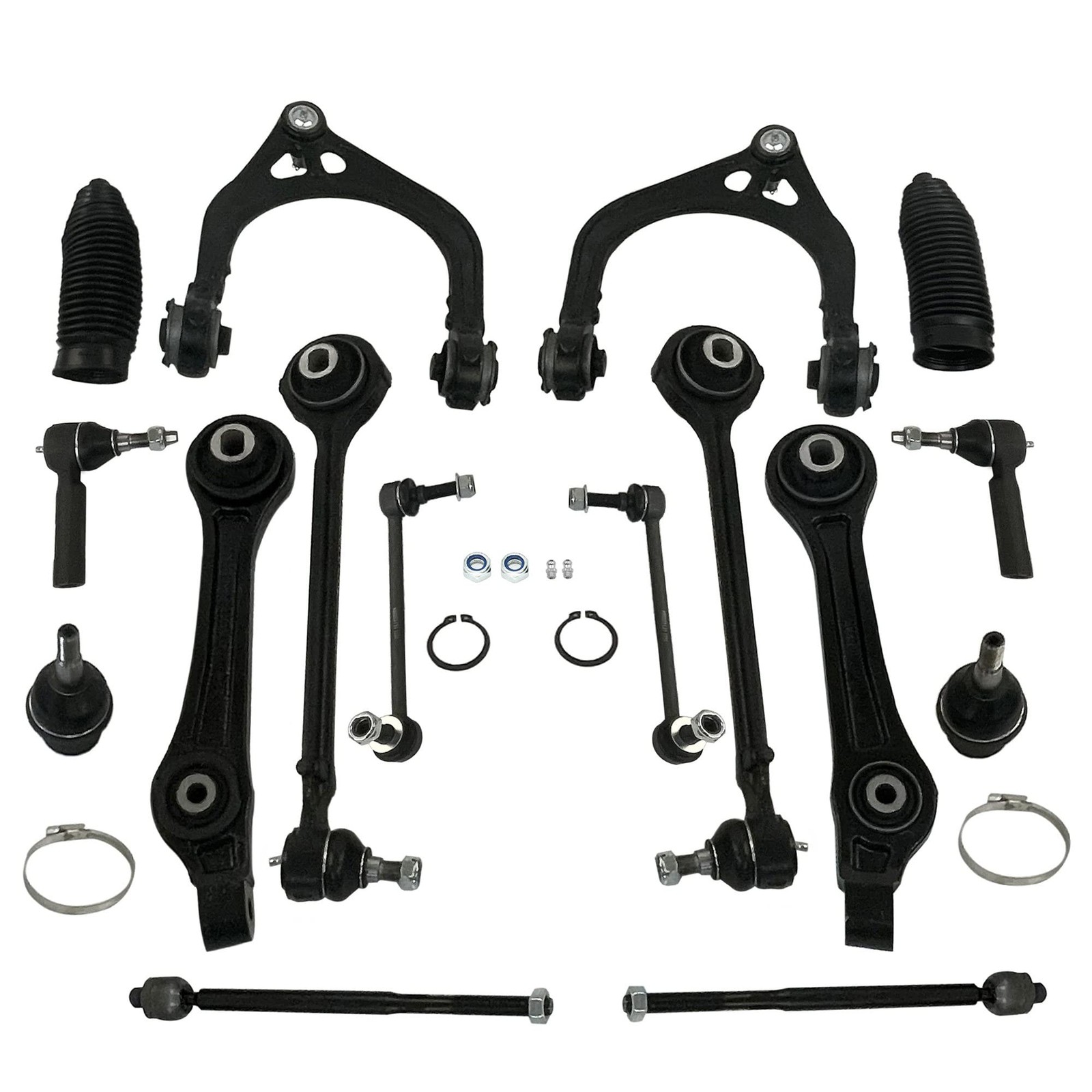 16pcs Front Control Arm Tie Rods Sway Bar Kit For Chrysler