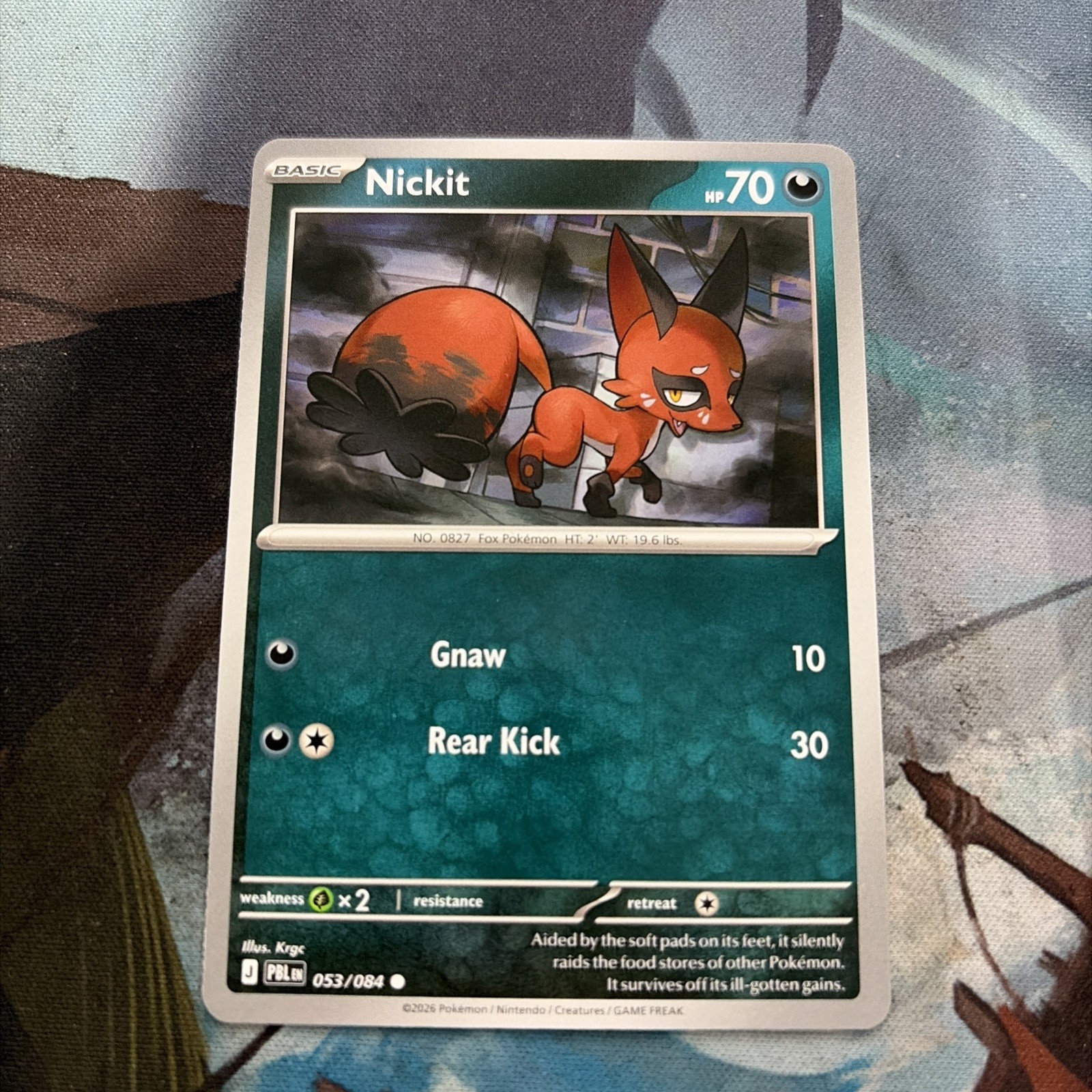 Nickit 053/084 Me05: Pitch Black Regular Nickit 053/084 Me05: Pitch Black Regular