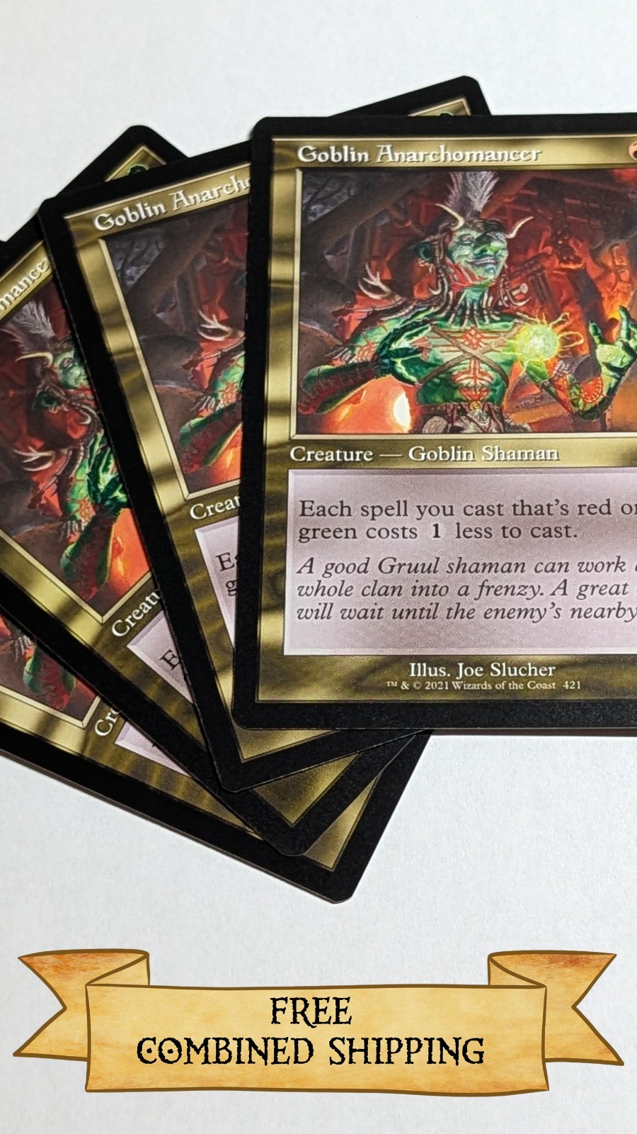 4x Goblin Anarchomancer (Retro Frame) Modern Horizons 2 Regular 4x Goblin Anarchomancer (Retro Frame) Modern Horizons 2 Regular