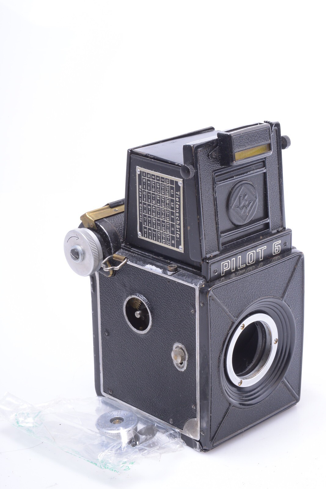 ✅ KW EARLY PILOT SUPER 6X6 120 ROLL FILM CAMERA PARTS OR REPAIR