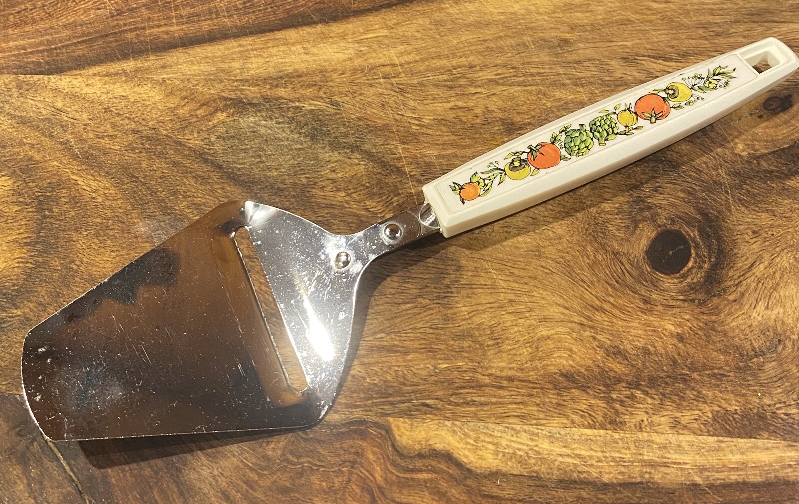 Vintage EKCO Spice Of Life Handle Cheese Plane Slicer USA Made Vintage EKCO Spice Of Life Handle Cheese Plane Slicer USA Made
