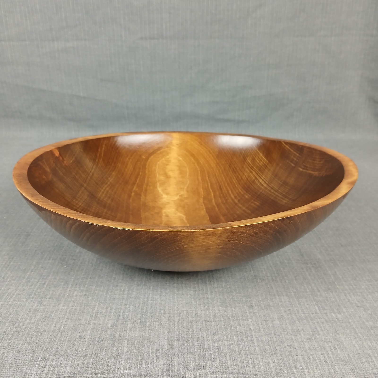 VTG Wooden Dough Bowl Weston Rowe Mill Vermont Primitive Oval Farmhouse Biscuit VTG Wooden Dough Bowl Weston Rowe Mill Vermont Primitive Oval Farmhouse Biscuit
