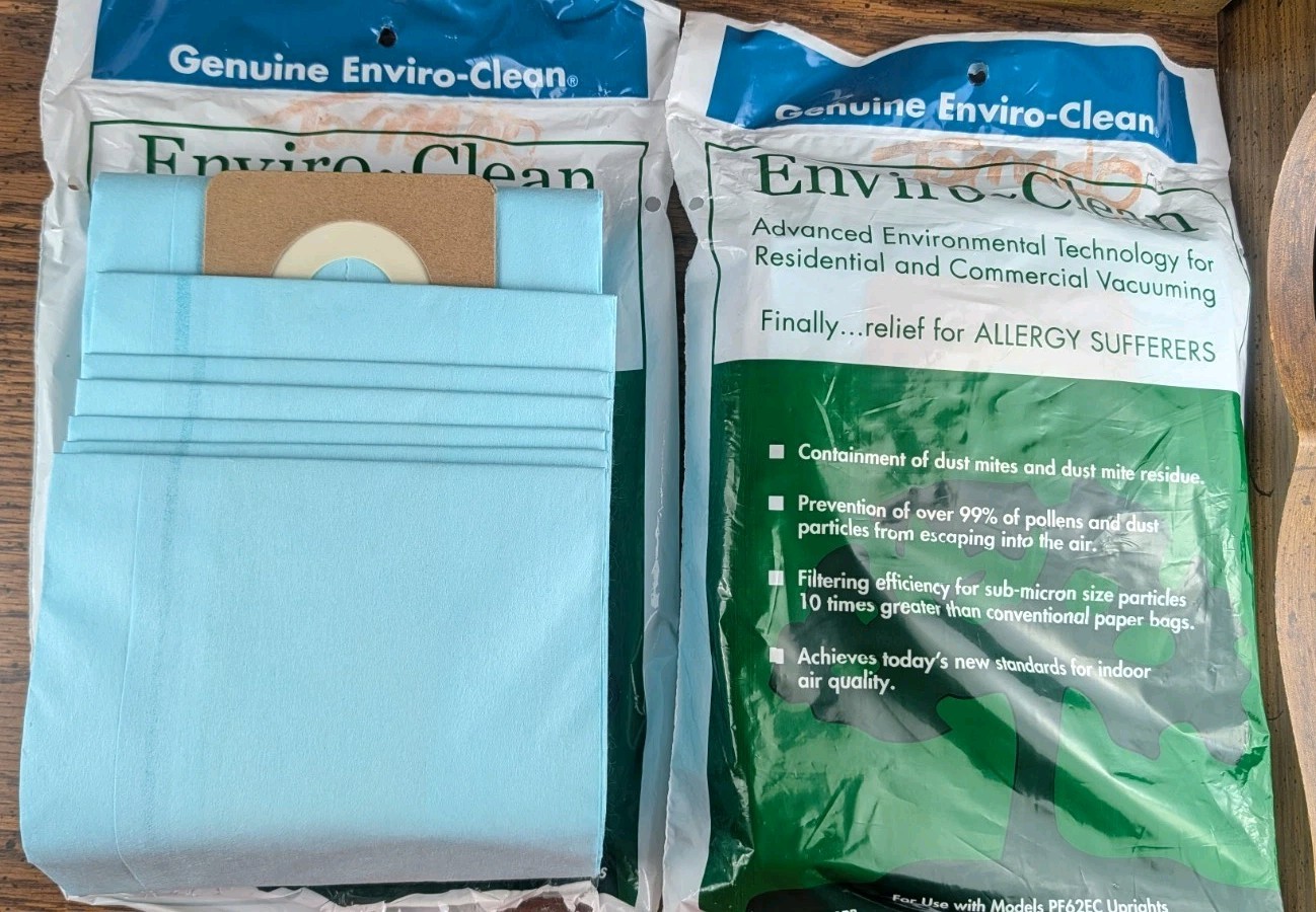 2 Enviro-Clean Tornado Model PF62EC Vacuum Bags 259PB NOS ProLite LW 13/1 97130 2 Enviro-Clean Tornado Model PF62EC Vacuum Bags 259PB NOS ProLite LW 13/1 97130