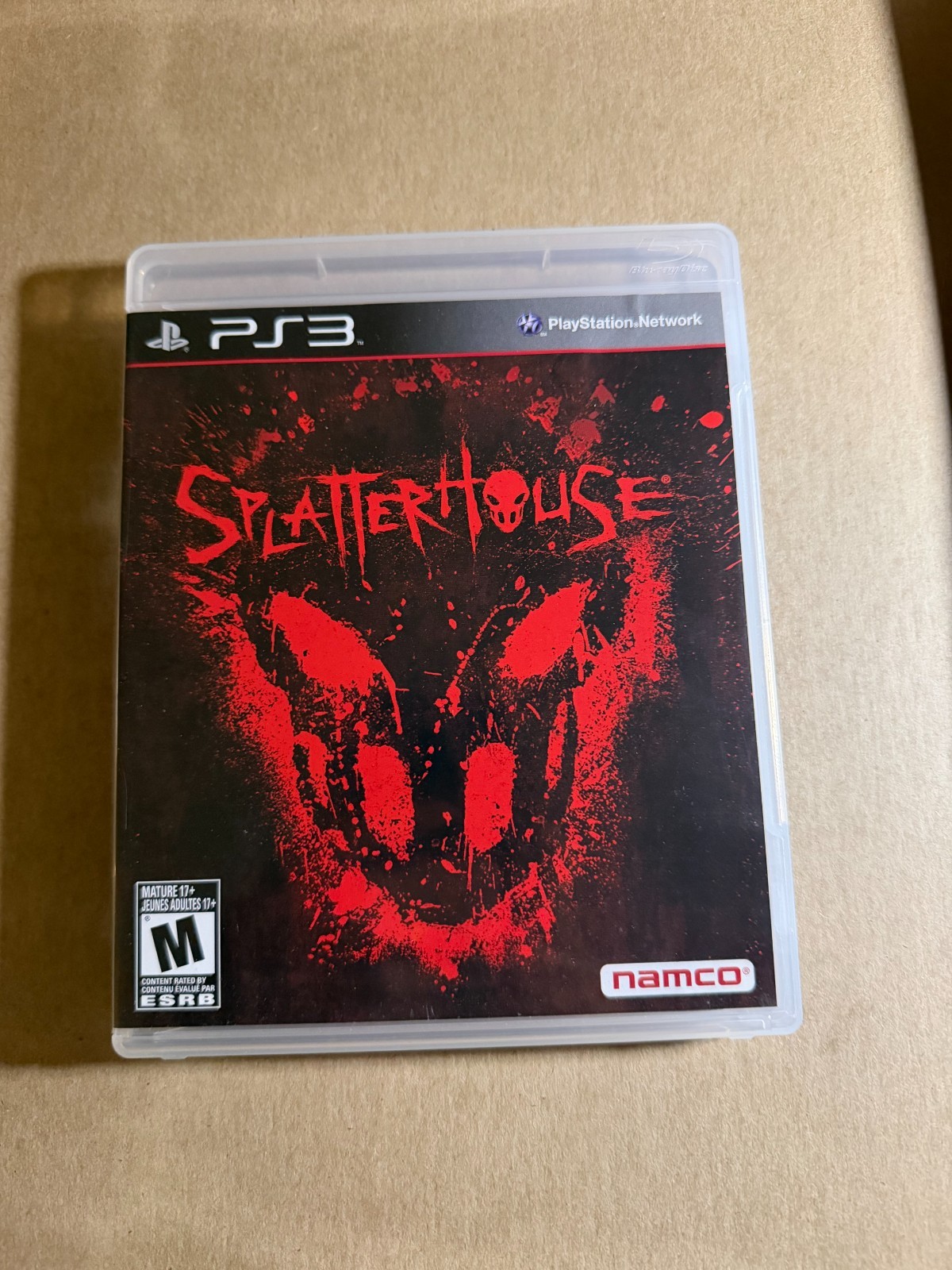 Splatterhouse PS3 Tested Working Disc Small SUrface Scratches See Photos