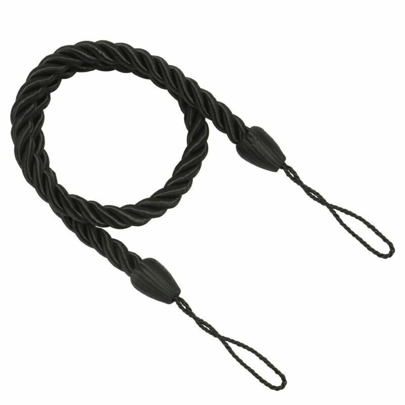 2/4pcs Curtain Tie Rope Holder Tieback Window Tie Backs Home Decoration Hot