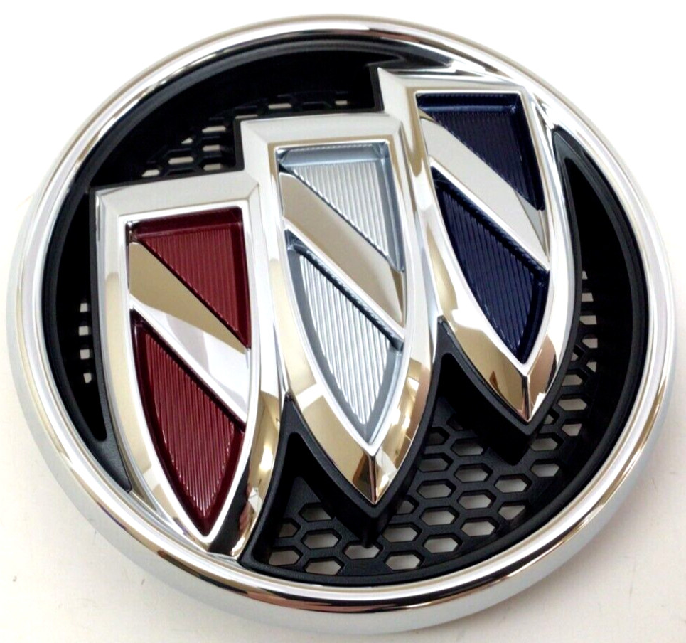 2020-2023 Buick Encore GX front grille Tri-Shield Color Emblem new OEM 42573566