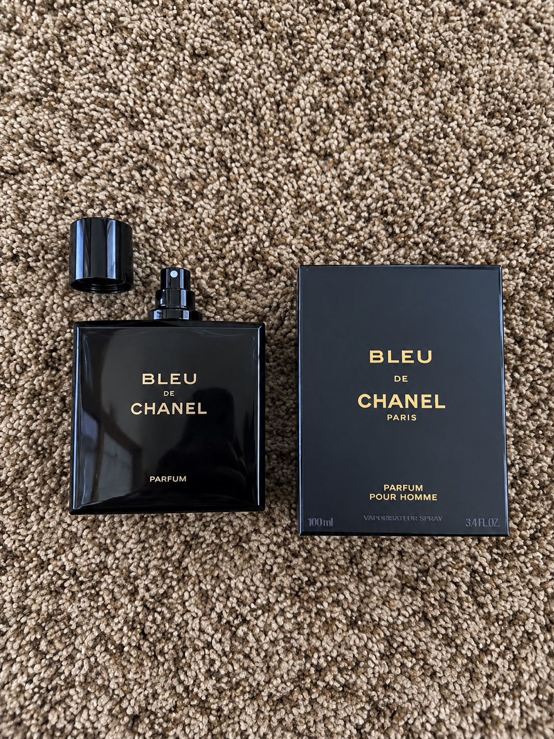 CHANEL Bleu De CHANEL Parfum for Men 3.4 Oz CHANEL Bleu De CHANEL Parfum for Men 3.4 Oz