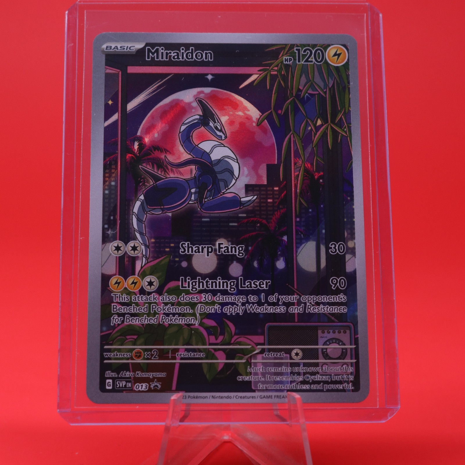 2023 Pokémon TCG Black Star Promo SVP EN 013 Miradon