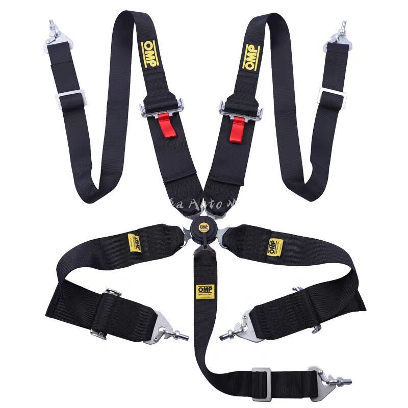 OMP 5 Point Camlock Quick Release Car Seat Belt Harness Racing Universal 3