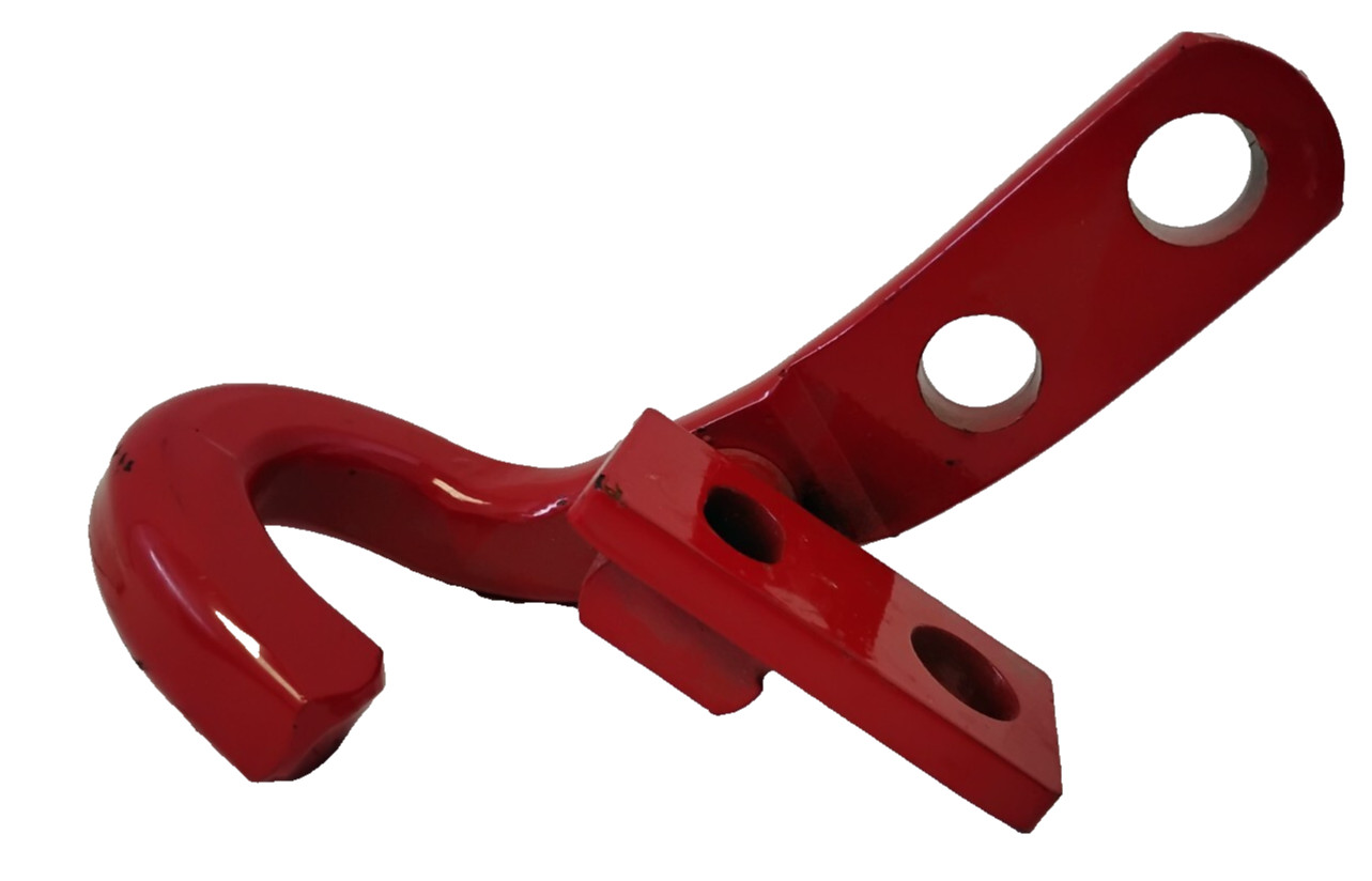 2018-2024 JEEP WRANGLER JL RUBICON REAR BUMPER RED TOW HOOK OEM 68411131