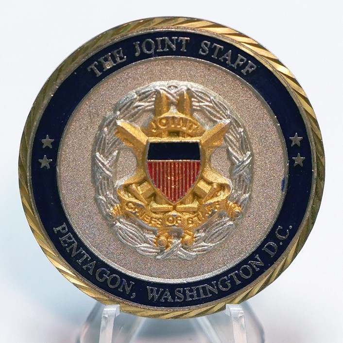 [668] US Military Joint Staff Pentagon Challenge Coin Chairman JCS 5cm