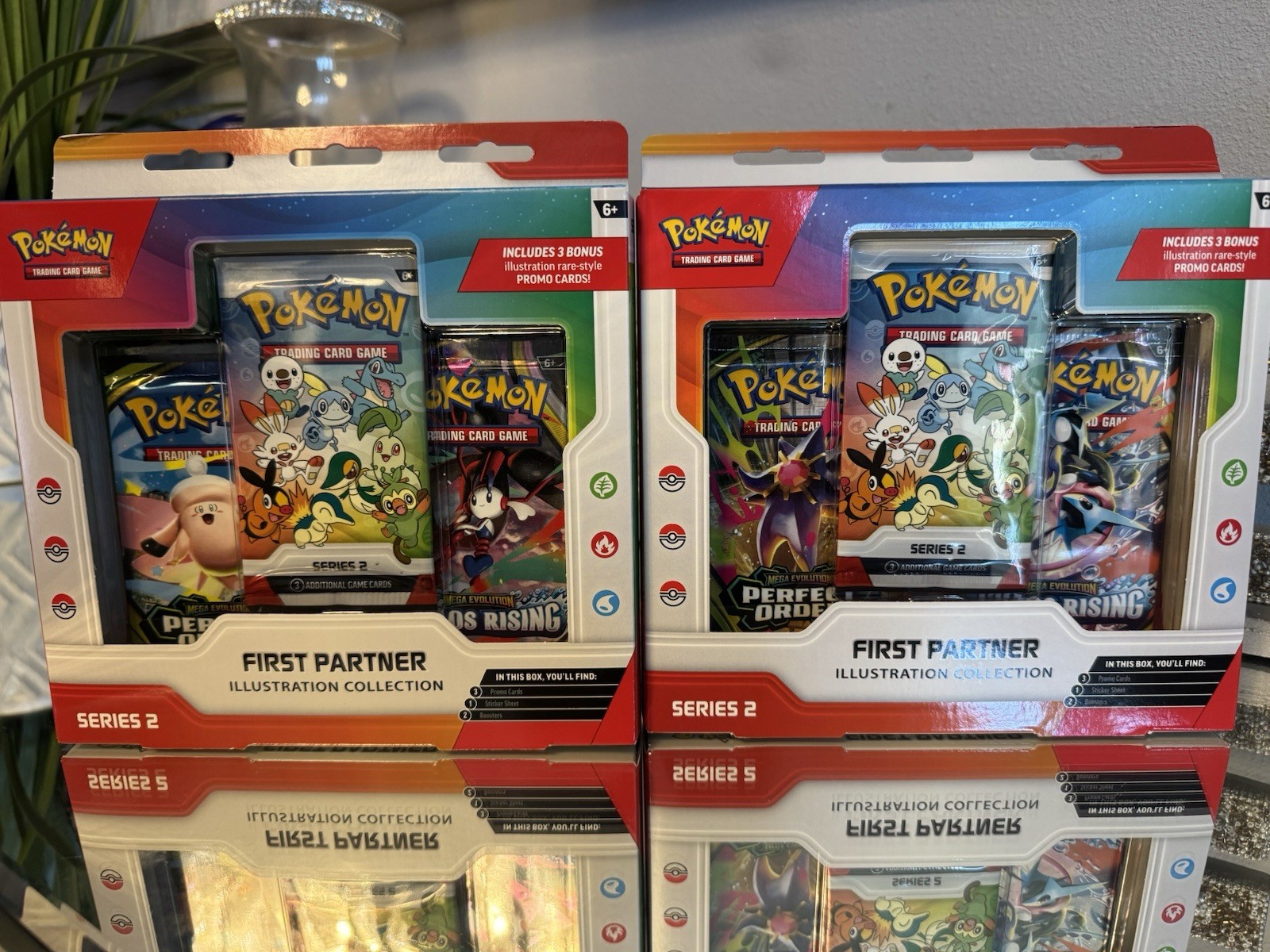 Pokémon First Partner Illustration Collection Series 2 Box Sealed New lot of 2