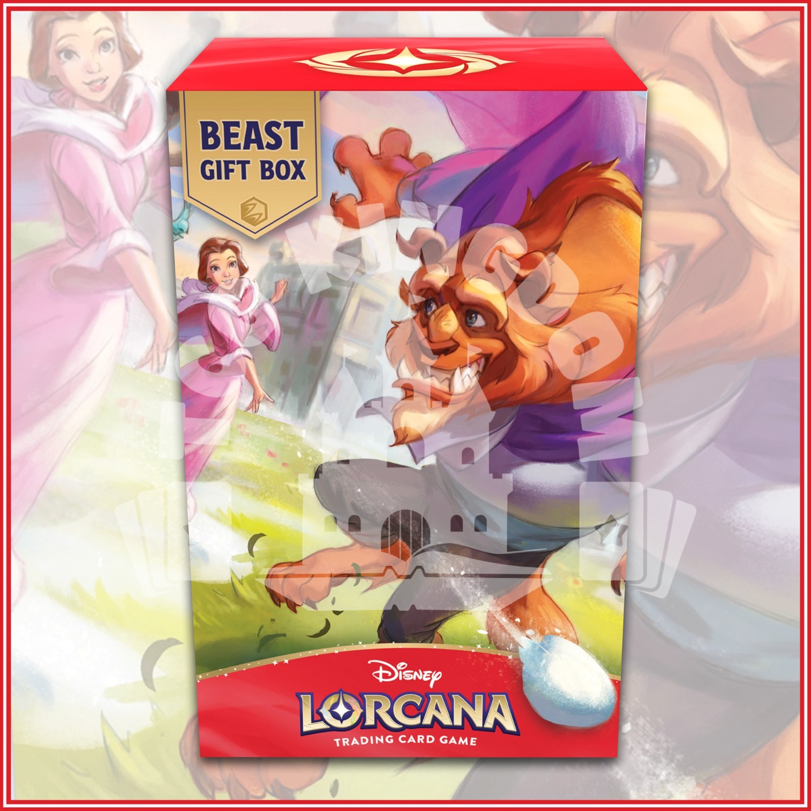 Disney Lorcana TCG Beast Hyperia City Gift Box Factory Sealed Ships 11/13