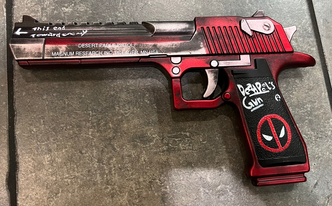 Deadpool Hand Cannon Foam 1:1 Gun Toys Cosplay Deadpool Hand Cannon Foam 1:1 Gun Toys Cosplay