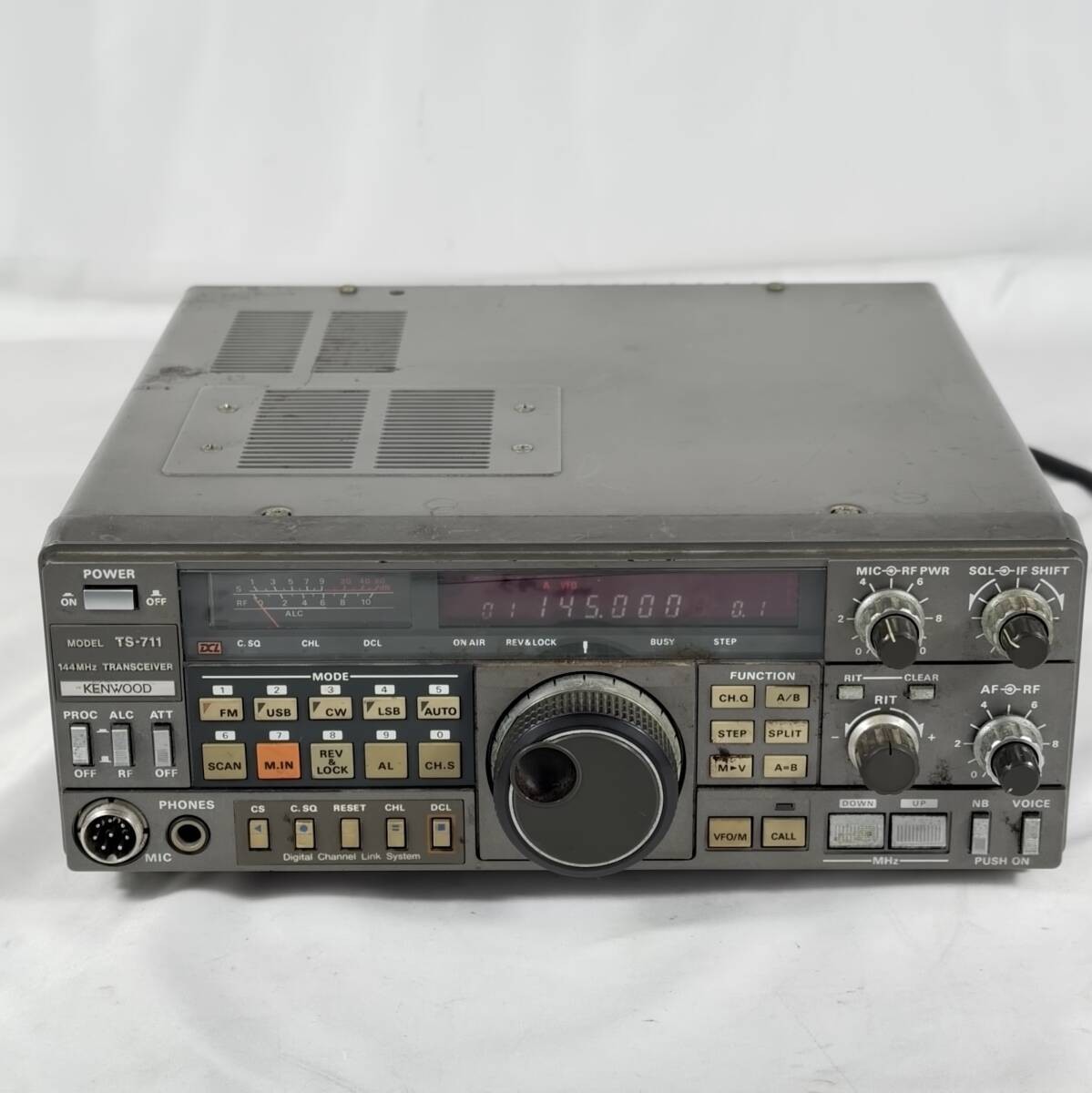 Kenwood TS-711 2m 144MHz All Mode Ham Radio Base Transceiver SSB FM CW Working