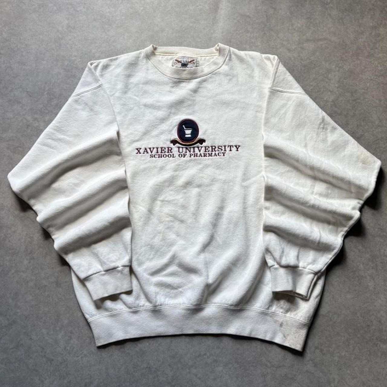 Vintage 90s Xavier University School of Pharmacy Sweatshirt Oarsman 913 Mens L Vintage 90s Xavier University School of Pharmacy Sweatshirt Oarsman 913 Mens L