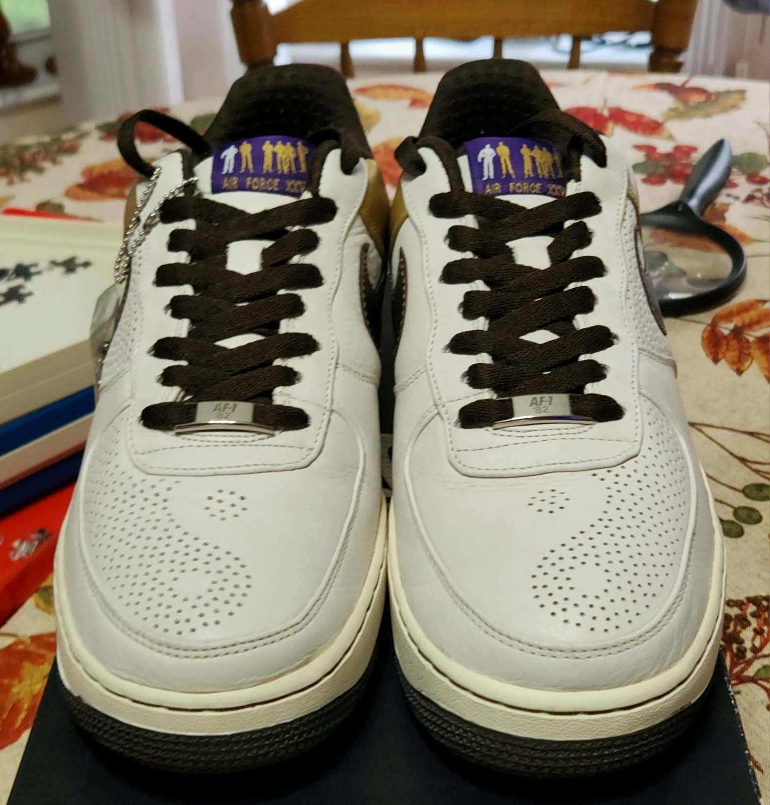 2007 Nike Air Force 1 Supreme \'Original Six\' Michael Cooper, Men\'s 9 RARE VNDS