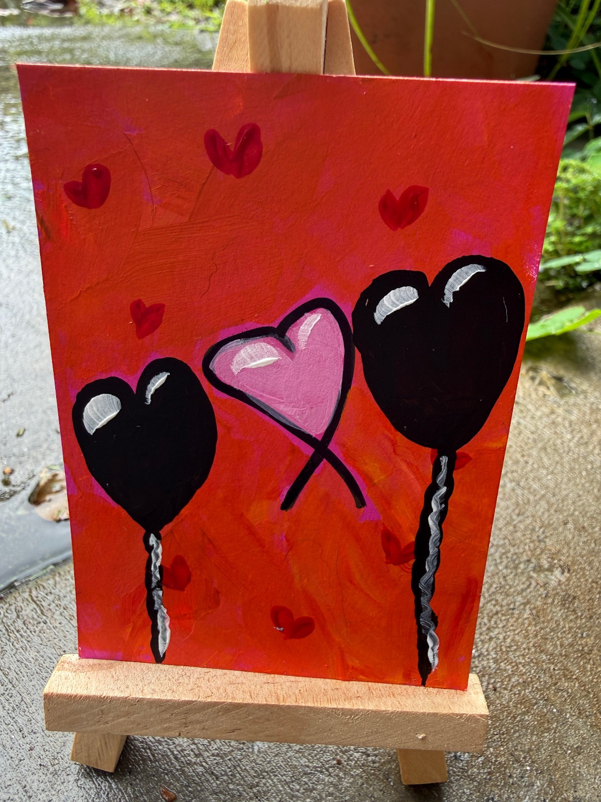 ACEO/ATC Original Acrylic Mini Painting \